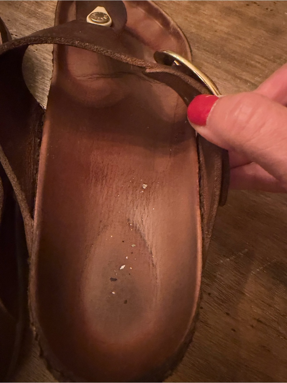 birkenstock gizeh big buckle cognac - Picture 11 of 12